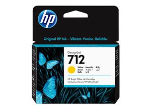 HP 712 29-ML YELLOW DESIGNJET INK CARTRIDGE