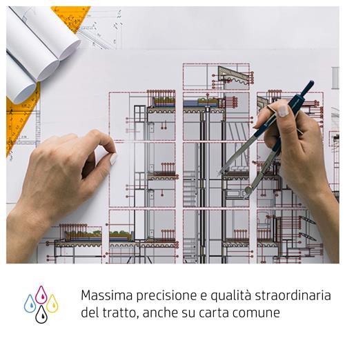 HP Cartuccia di inchiostro magenta DesignJet 730 da 130 ml