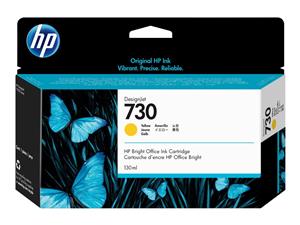 HP 730 130-ML YELLOW INK CARTRIDGE