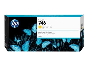 HP 746 300-ML YELLOW INK CARTRIDGE