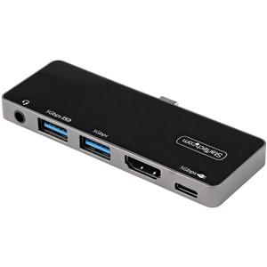 StarTech.com DKT30ICHPD replicatore di porte e docking station per laptop Cablato USB 3.2 Gen 1 (3.1 Gen 1) Type-C Nero, Argento