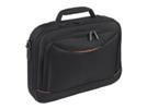 BORSA CLASSICA NERA 12/13.3IN CERNIERA GRIGIA NYLON/POLY.1680.