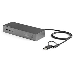 StarTech.com DK30C2DPEPUE replicatore di porte e docking station per laptop Cablato USB 3.2 Gen 1 (3.1 Gen 1) Type-C Nero, Grigio