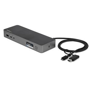 StarTech.com DK30C2DPPDUE replicatore di porte e docking station per laptop Cablato USB 3.2 Gen 1 (3.1 Gen 1) Type-C Nero, Grigio