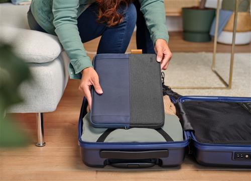 Trust Lisboa 33,8 cm (13.3) Custodia a tasca Blu