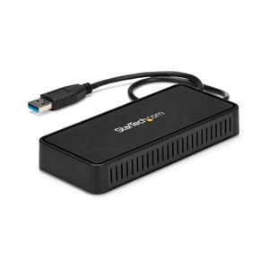 StarTech.com USBA2DPGB replicatore di porte e docking station per laptop Cablato USB 3.2 Gen 1 (3.1 Gen 1) Type-A Nero