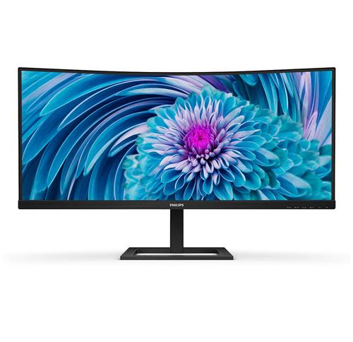 Philips E Line 346E2CUAE/00 Monitor PC 86,4 cm (34) 3440 x 1440 Pixel Wide Quad HD+ LCD Nero