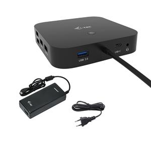 i-tec C31HDMIDPDOCKPD100 replicatore di porte e docking station per laptop Cablato USB 3.2 Gen 1 (3.1 Gen 1) Type-C Nero