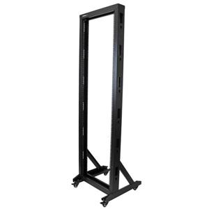 StarTech.com 2POSTRACK42 rack Rack indipendenti Nero