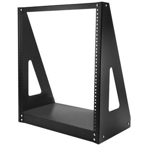 StarTech.com 2POSTRACK12 rack Rack indipendenti Nero