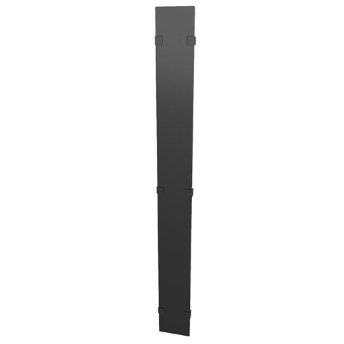 HINGED COVERS 800MM WIDE 48U VERTICAL CABLE MANAGER