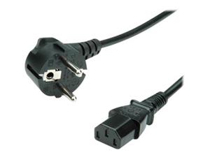 3 MT-IEC-C13 POWER CABLE-SCHUKO PLUG 16A 90 DEGREES