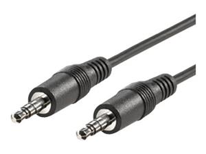 3.5MM STEREO AUDIO CABLE M-M 1M .