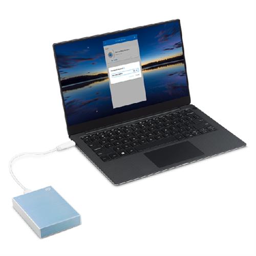 ONE TOUCH HDD 2TB LI BLUE 2.5IN USB3.0 EXTERNAL HDD WITH PASS