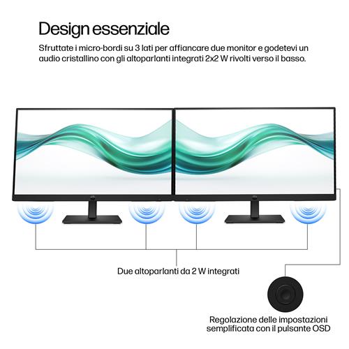 HP Series 3 Pro Monitor serie 3 Pro FHD da 21,5