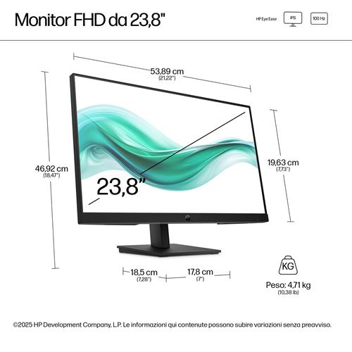 HP Series 3 Pro Monitor serie 3 Pro FHD 23,8