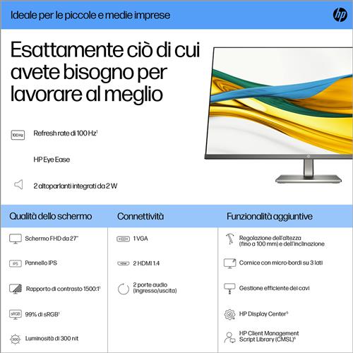 HP Series 5 Monitor serie 5 FHD da 27