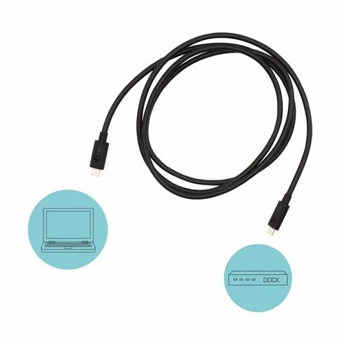 THUNDERBOLT 3 CABLE 1.5M .