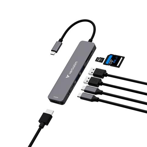 USB-C ESSENTIALS MULTIPORT HUB 7 PORT
