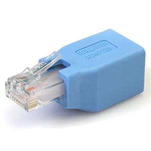 StarTech.com ROLLOVER adattatore per inversione del genere dei cavi RJ-45 Blu