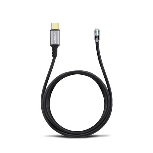USB-C TO RJ9 ADAPTER/DONGLE - FOR OFFICE PHONE HANDSET/HEADSET