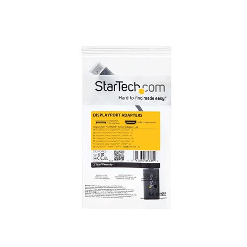 StarTech.com DP2HD4KS cavo e adattatore video 0,15 m HDMI tipo A (Standard) Nero
