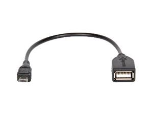 ADATTATORE MICRO USB M TO USB F CON SPECIFICHE OTG - 15 CM