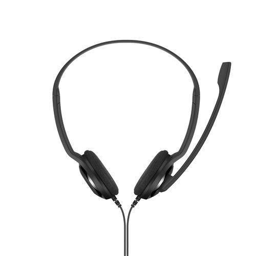 SENNHEISER PC 3 CHAT HEADSET BINAURAL W/ HEADBOW