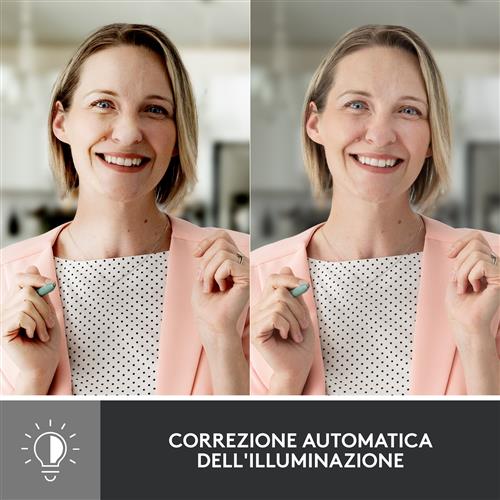 LOGITECH BRIO 500 WEBCAM ROSE - EMEA28