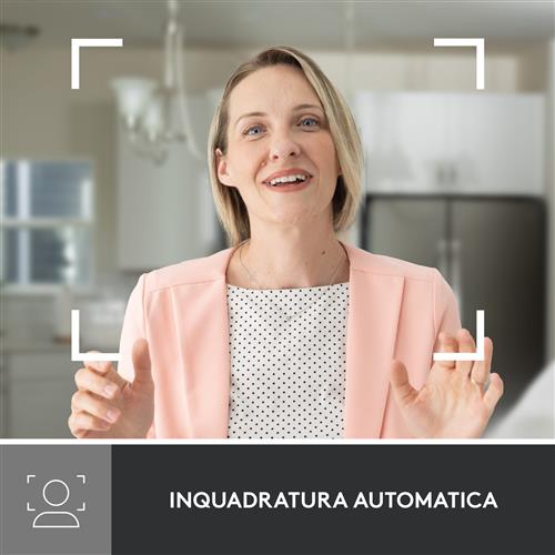 LOGITECH BRIO 500 WEBCAM ROSE - EMEA28