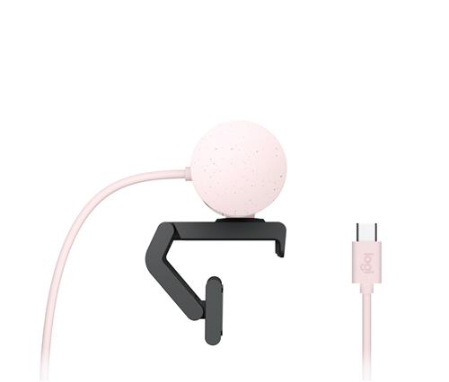 LOGITECH BRIO 500 WEBCAM ROSE - EMEA28