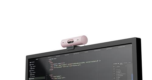 LOGITECH BRIO 500 WEBCAM ROSE - EMEA28
