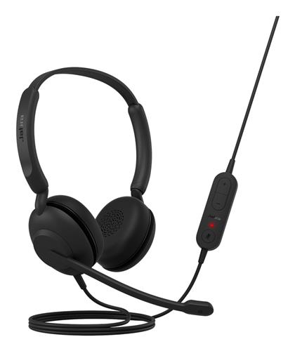 JABRA EVOLVE 10 STEREO USB-A LEATHERETTES BLK