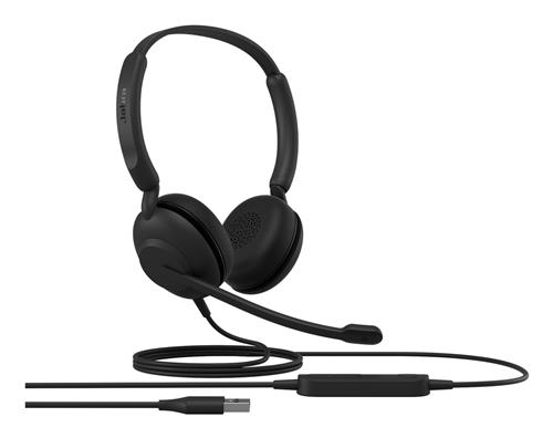 JABRA EVOLVE 10 STEREO USB-A LEATHERETTES BLK