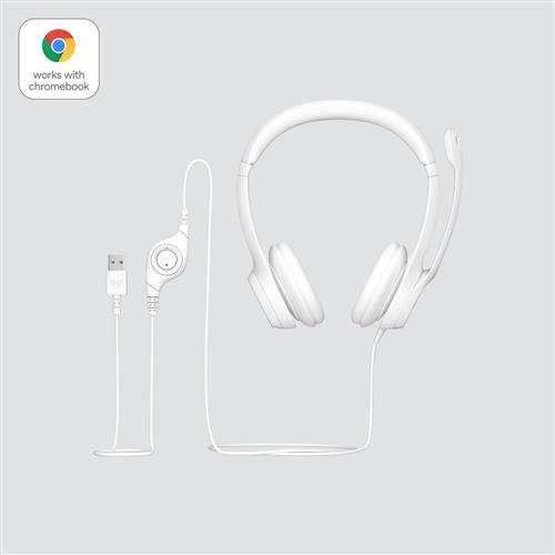 H390 USB COMPUTER HEADSET -OFF-WHITE-EMEA-914