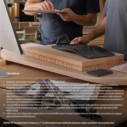 HP 965 Ergonomic Wireless Keyboard