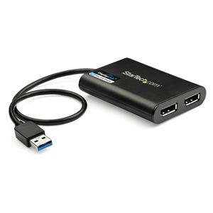 StarTech.com USB32DP24K60 adattatore grafico USB 4096 x 2160 Pixel Nero