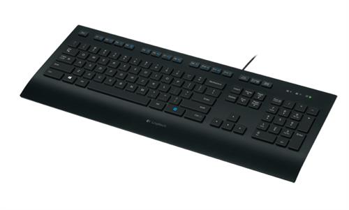 Logitech K280E Pro f/ Business tastiera Ufficio USB QWERTY Nordic Nero