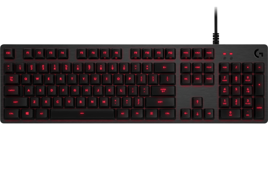 Logitech G 920-008310 tastiera Gaming USB QWERTY US International Carbonio