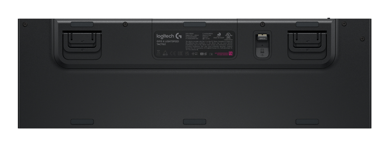 Logitech G G915 X Lightspeed tastiera Gaming USB + RF Wireless + Bluetooth QWERTZ Svizzere Nero