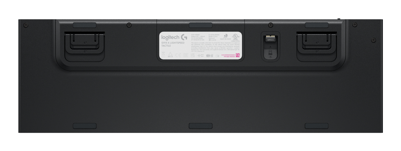 Logitech G G915 X Lightspeed tastiera Gaming USB + RF Wireless + Bluetooth QWERTY US International Bianco