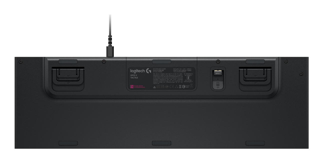 Logitech G G915 X tastiera Gaming USB QWERTZ Tedesco Nero