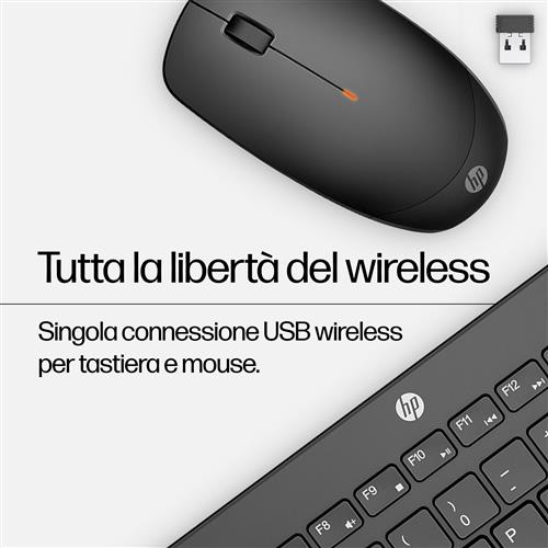 HP Combo tastiera e mouse wireless 230