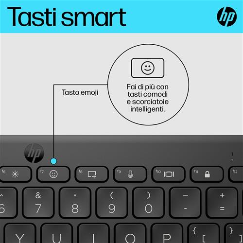 HP Tastiera Bluetooth multi-dispositivo compatta 350