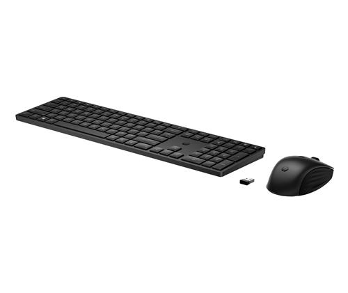 HP Combinazione di tastiera e mouse wireless 650, colore nero