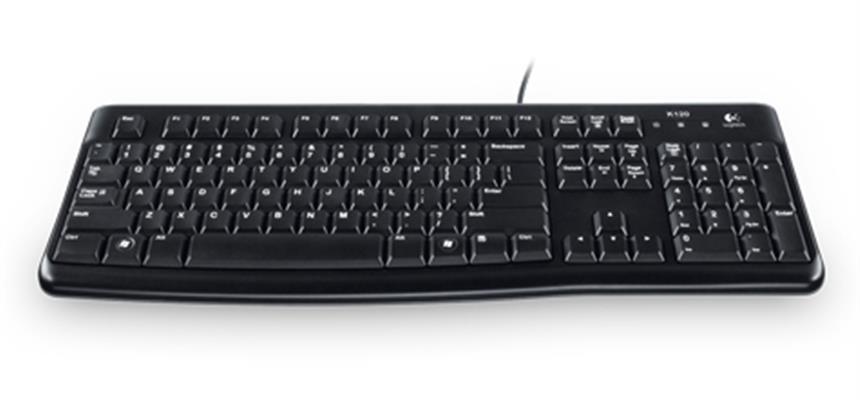 Logitech Keyboard K120 for Business tastiera Universale USB QWERTZ Ceco Nero
