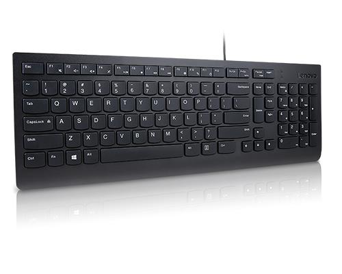 Lenovo Essential tastiera Universale USB QWERTY Inglese US Nero