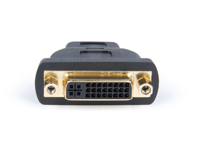 Hamlet XVAHDM-DV adattatore per inversione del genere dei cavi HDMI DVI Nero