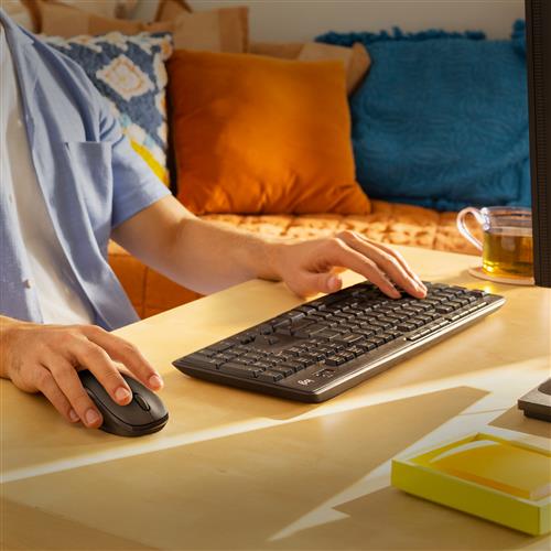 MK295 SILENT WIRELESS COMBO GRAPHITE CH CENTRAL