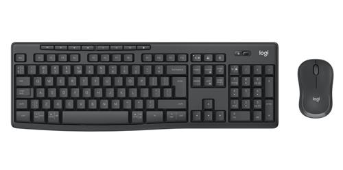 Logitech 920-012077 tastiera Mouse incluso Ufficio Bluetooth QWERTY US International Grafite